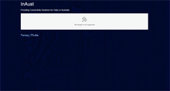 Desktop Screenshot of inaust.org