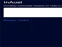 Tablet Screenshot of inaust.org